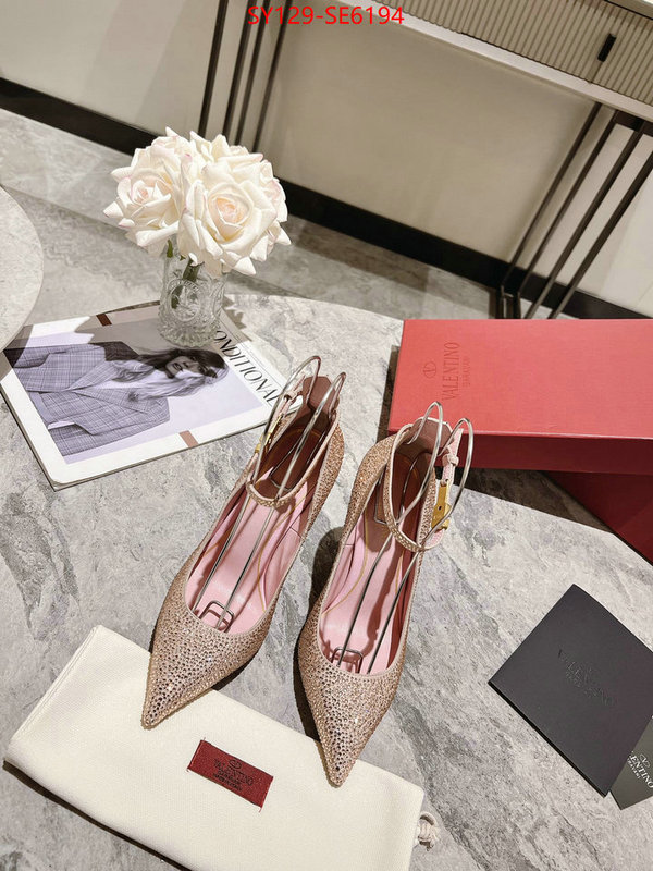 Women Shoes-Valentino,buy the best high quality replica ID: SE6194,$: 129USD