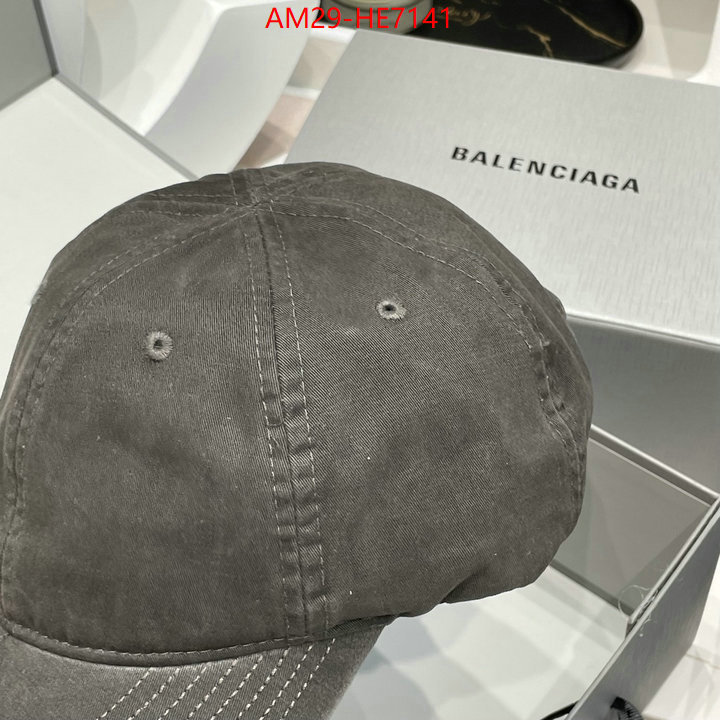 Cap (Hat)-Balenciaga,new 2023 ID: HE7141,$: 29USD