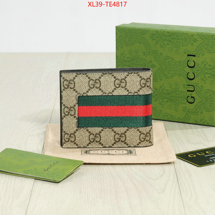 Gucci Bags(4A)-Wallet-,replicas buy special ID: TE4817,$: 39USD