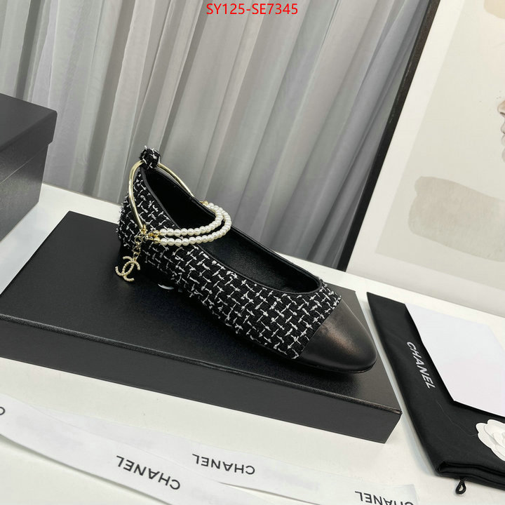 Women Shoes-Chanel,replica 1:1 ID: SE7345,$: 125USD