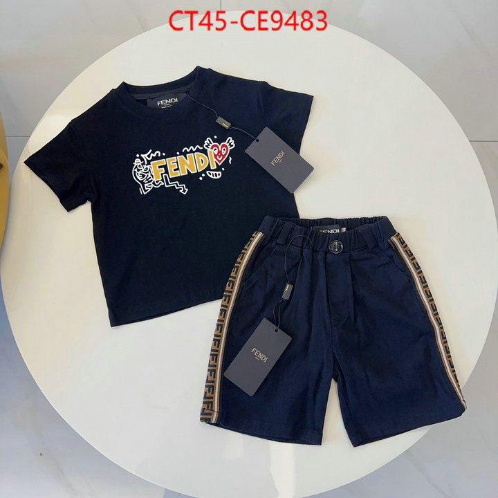 Kids clothing-Fendi,designer 1:1 replica ID: CE9483,$: 45USD