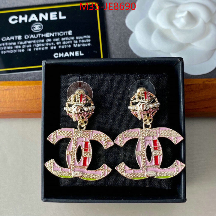 Jewelry-Chanel,designer 7 star replica ID: JE8690,$: 35USD