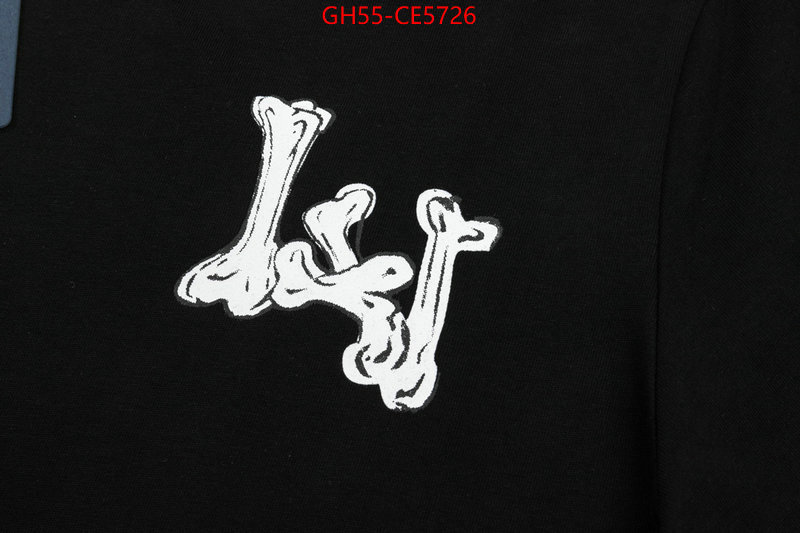 Clothing-LV,luxury 7 star replica ID: CE5726,$: 55USD