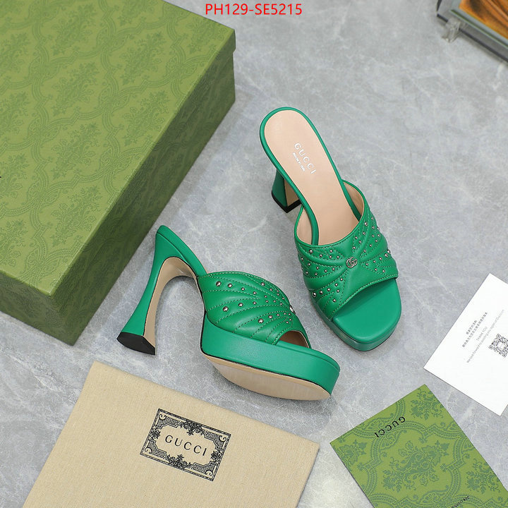 Women Shoes-Gucci,aaaaa replica ID: SE5215,$: 129USD