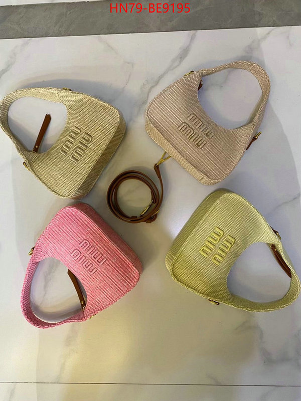 Miu Miu Bags(4A)-Handbag-,1:1 replica wholesale ID: BE9195,$: 79USD