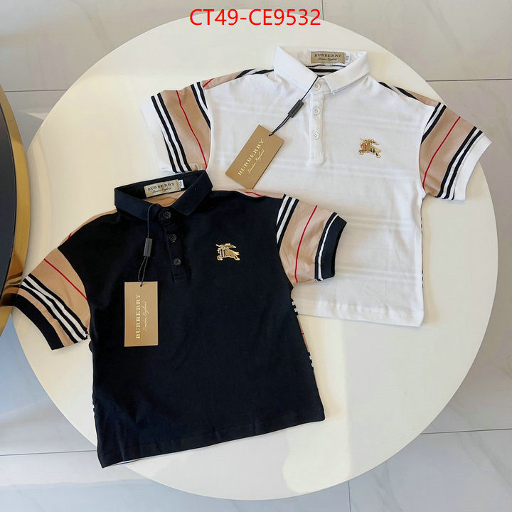 Kids clothing-Burberry,where to buy fakes ID: CE9532,$: 49USD