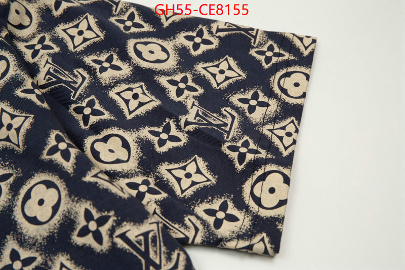 Clothing-LV,designer fashion replica ID: CE8155,$: 55USD