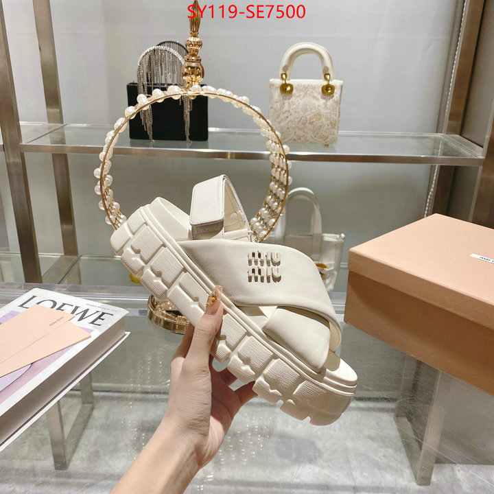 Women Shoes-Miu Miu,copy ID: SE7500,$: 119USD