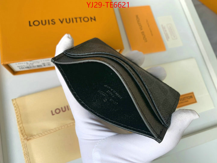 LV Bags(4A)-Wallet,sale outlet online ID: TE6621,$: 29USD