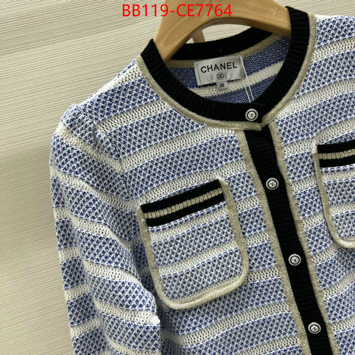 Clothing-Chanel,find replica ID: CE7764,$: 119USD