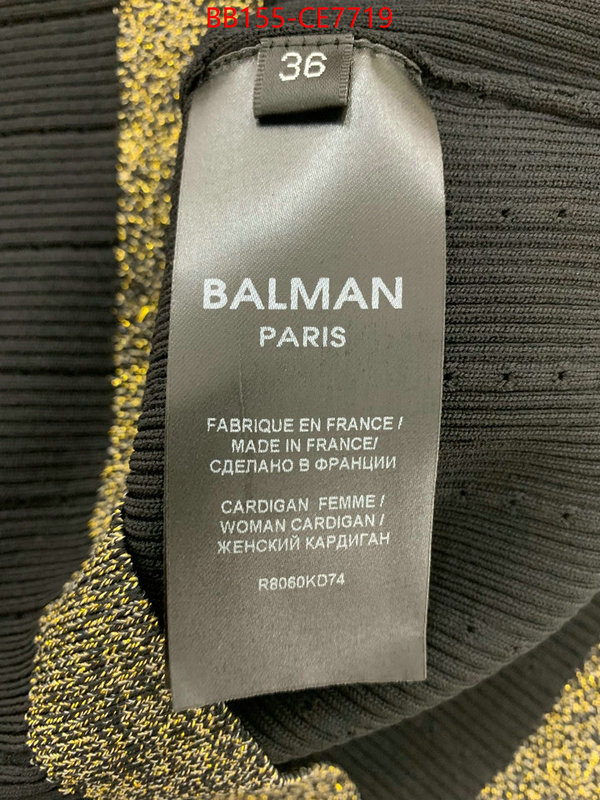 Clothing-Balmain,buy best quality replica ID: CE7719,$: 155USD