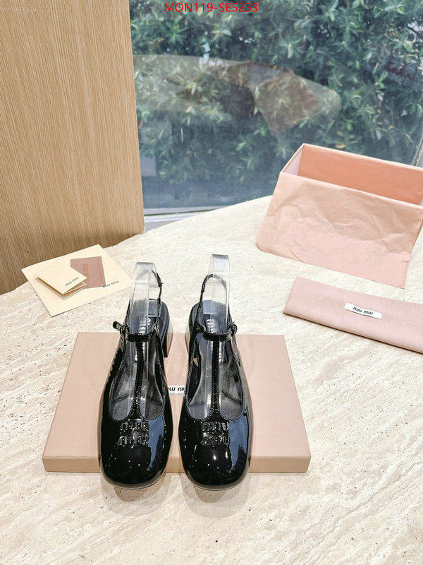 Women Shoes-Miu Miu,luxury cheap ID: SE5233,$: 119USD