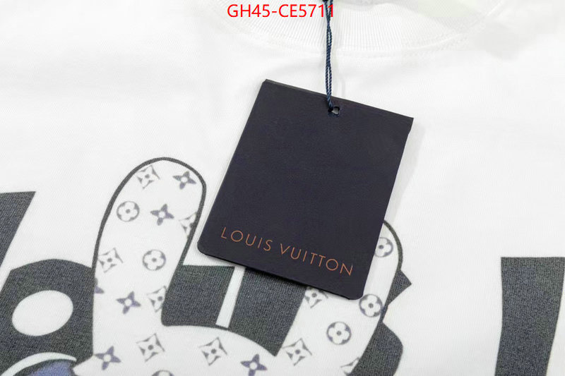 Clothing-LV,designer fashion replica ID: CE5711,$: 45USD