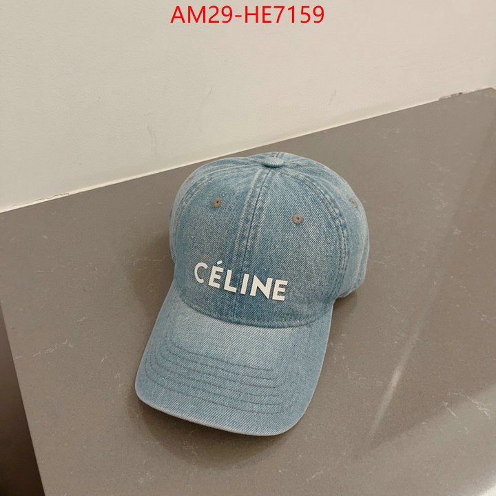 Cap (Hat)-Celine,where can you buy replica ID: HE7159,$: 29USD