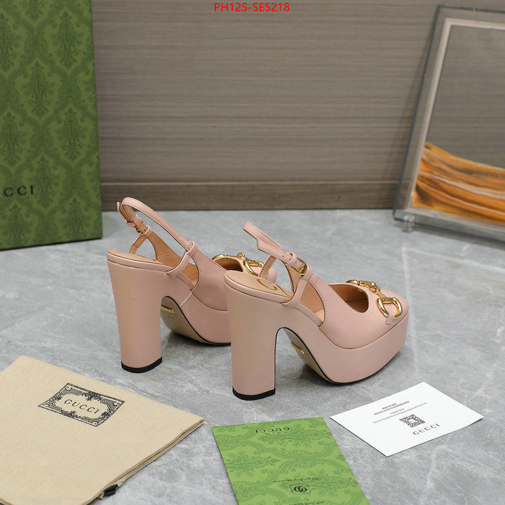 Women Shoes-Gucci,fashion replica ID: SE5218,$: 125USD