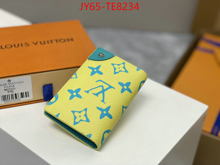 LV Bags(TOP)-Wallet,wholesale imitation designer replicas ID: TE8234,$: 65USD