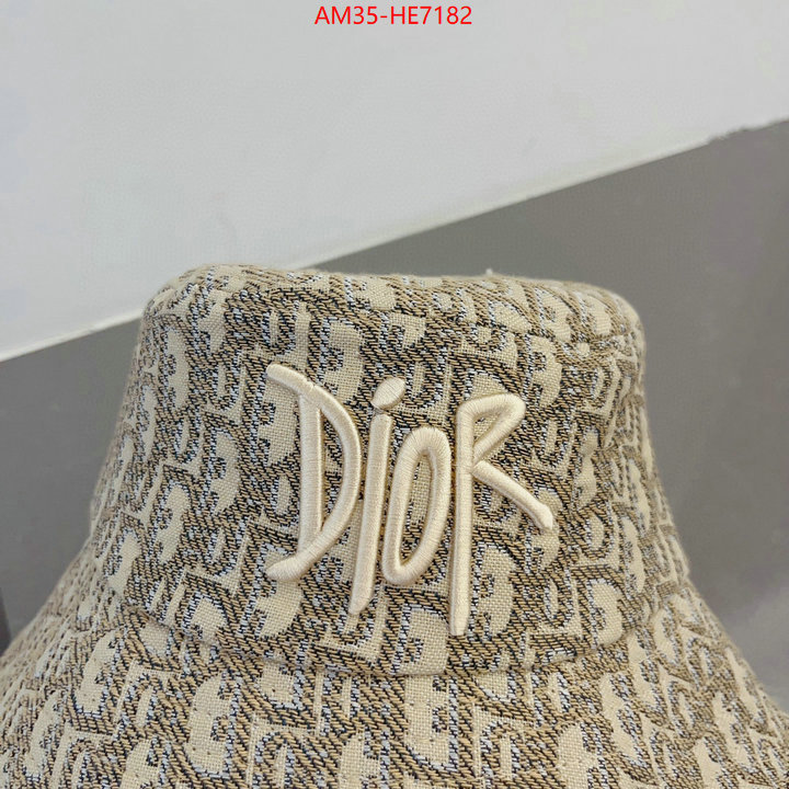 Cap (Hat)-Dior,high quality aaaaa replica ID: HE7182,$: 35USD