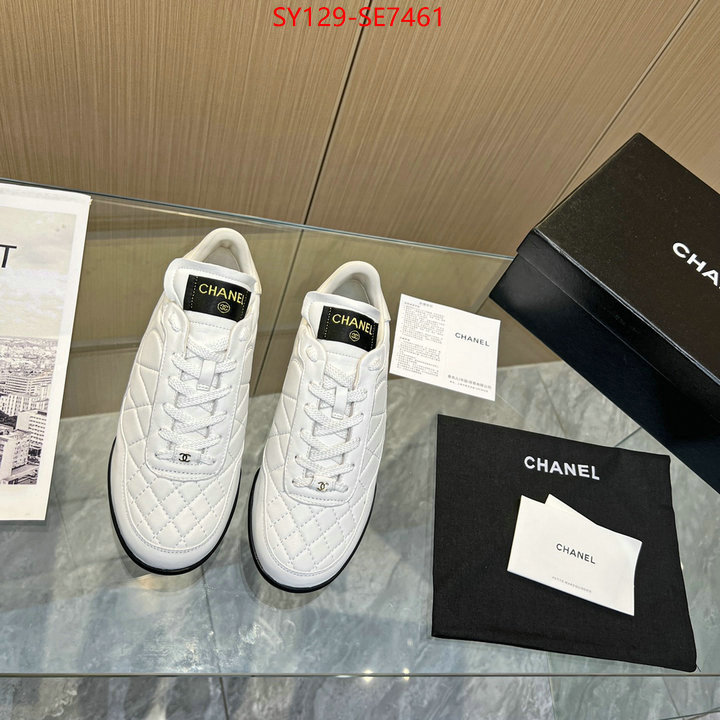 Women Shoes-Chanel,perfect quality ID: SE7461,$: 129USD
