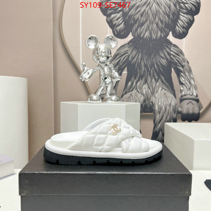 Women Shoes-Chanel,where quality designer replica ID: SE7467,$: 109USD