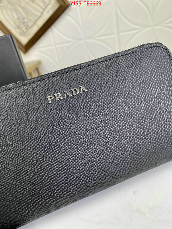 Prada Bags(4A)-Wallet,is it ok to buy replica ID: TE6669,$: 55USD