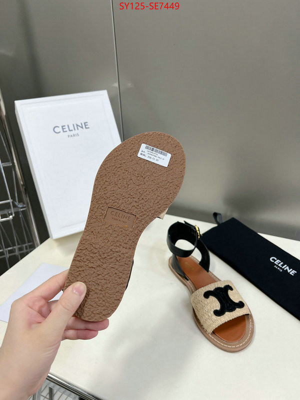 Women Shoes-CELINE,shop the best high authentic quality replica ID: SE7449,$: 125USD