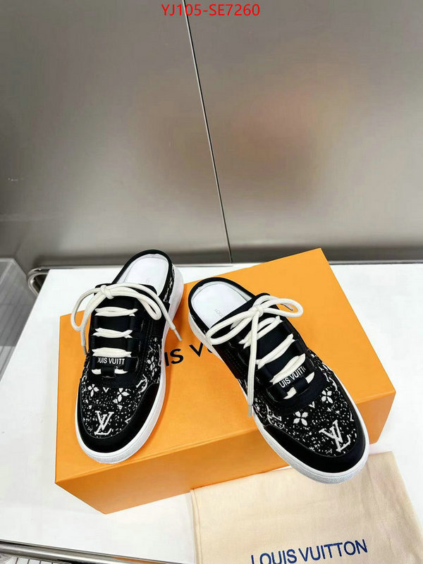 Women Shoes-LV,aaaaa+ replica designer ID: SE7260,$: 105USD
