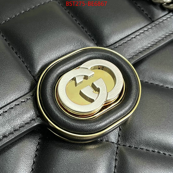 Gucci Bags(TOP)-Diagonal-,2023 replica ID: BE6867,$: 275USD