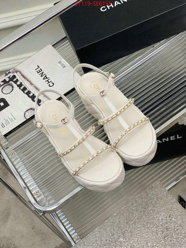 Women Shoes-Chanel,the highest quality fake ID: SE6155,$: 119USD