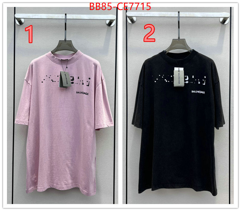 Clothing-Balenciaga,high quality aaaaa replica ID: CE7715,$: 85USD