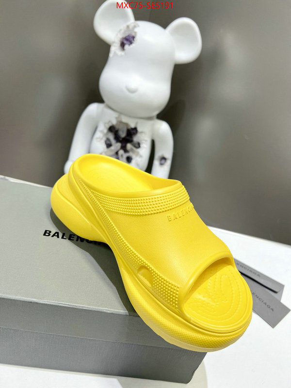 Men Shoes-Balenciaga,replica online ID: SE5191,$: 75USD