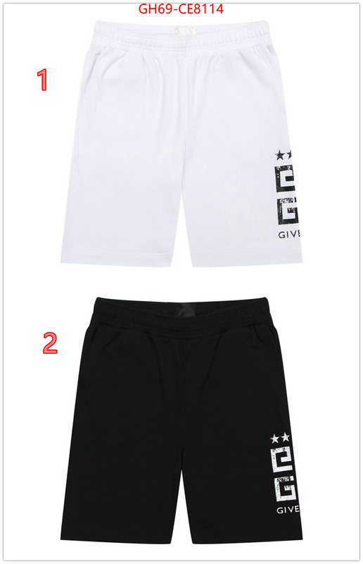 Clothing-Givenchy,replica wholesale ID: CE8114,$: 69USD