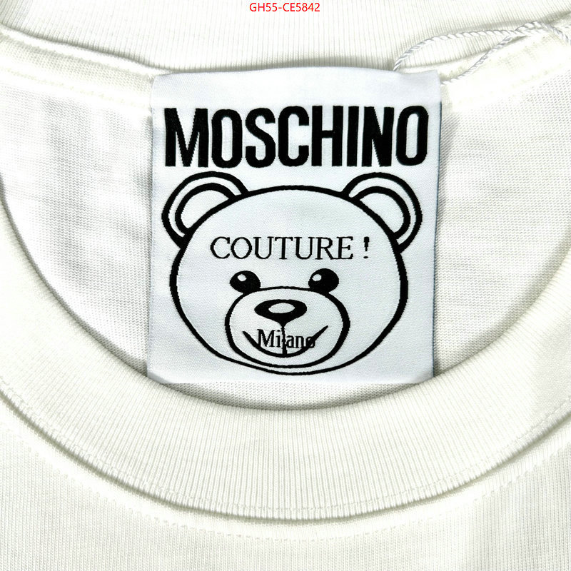 Clothing-Moschino,fake high quality ID: CE5842,$: 55USD