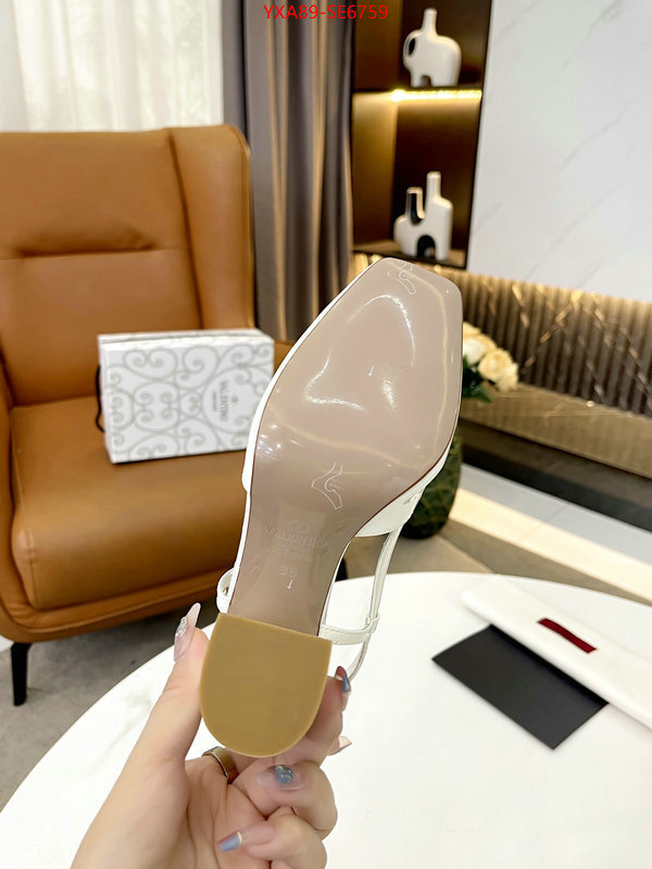 Women Shoes-Valentino,designer 1:1 replica ID: SE6759,$: 89USD