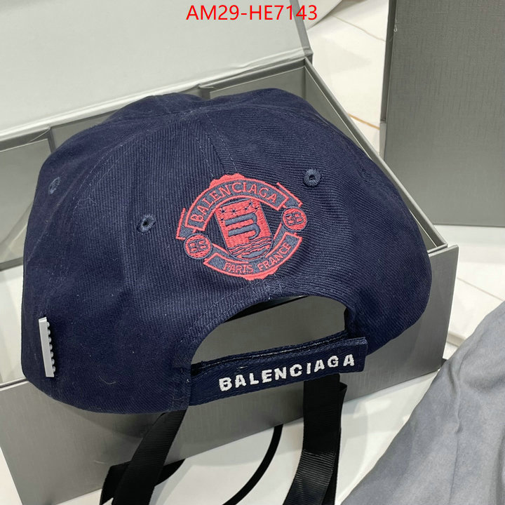 Cap (Hat)-Balenciaga,7 star quality designer replica ID: HE7143,$: 29USD