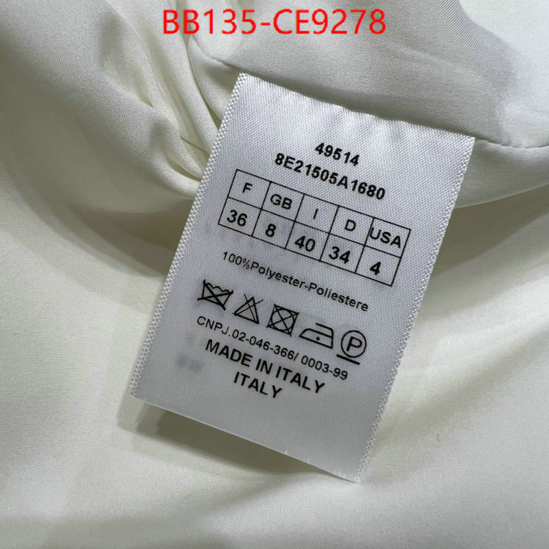 Clothing-Dior,good ID: CE9278,$: 135USD