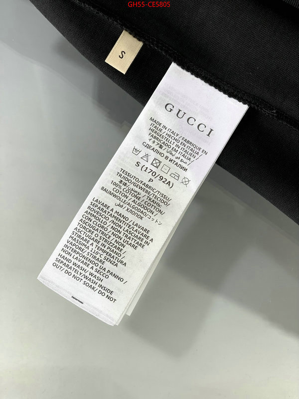 Clothing-Gucci,every designer ID: CE5805,$: 55USD