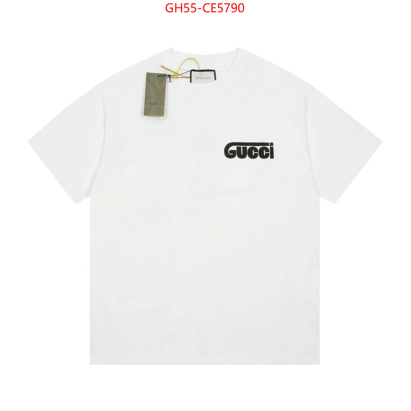 Clothing-Gucci,customize the best replica ID: CE5790,$: 55USD