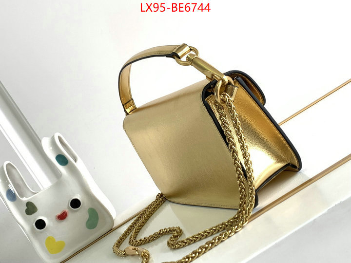 Valentino Bags(4A)-LOC-V Logo ,best luxury replica ID: BE6744,$: 95USD