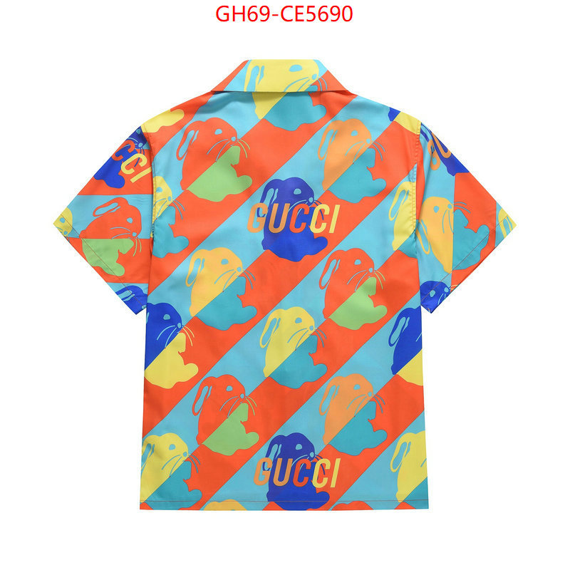 Clothing-Gucci,shop the best high authentic quality replica ID: CE5690,$: 69USD