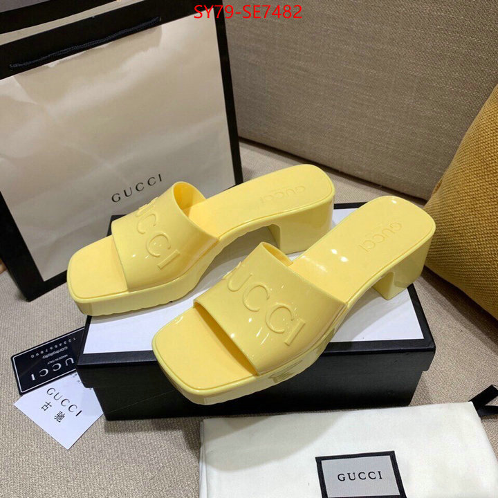 Women Shoes-Gucci,top quality ID: SE7482,$: 79USD