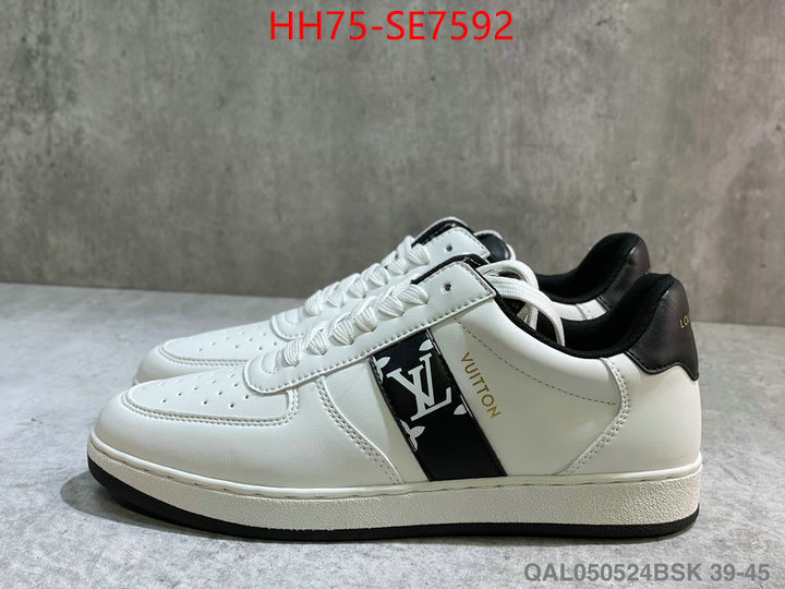 Men Shoes-LV,best quality designer ID: SE7592,$: 75USD