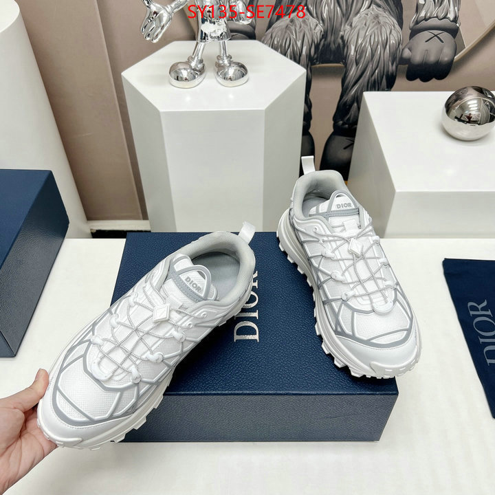 Women Shoes-Dior,the top ultimate knockoff ID: SE7478,$: 135USD