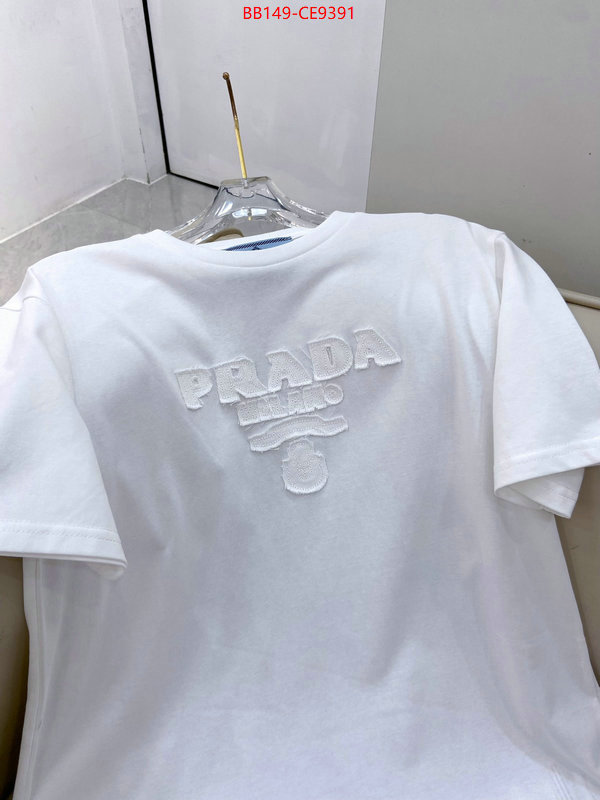 Clothing-Prada,perfect replica ID: CE9391,$: 149USD