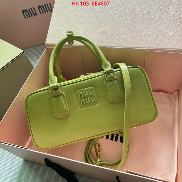 Miu Miu Bags(4A)-Handbag-,1:1 clone ID: BE4607,$: 105USD