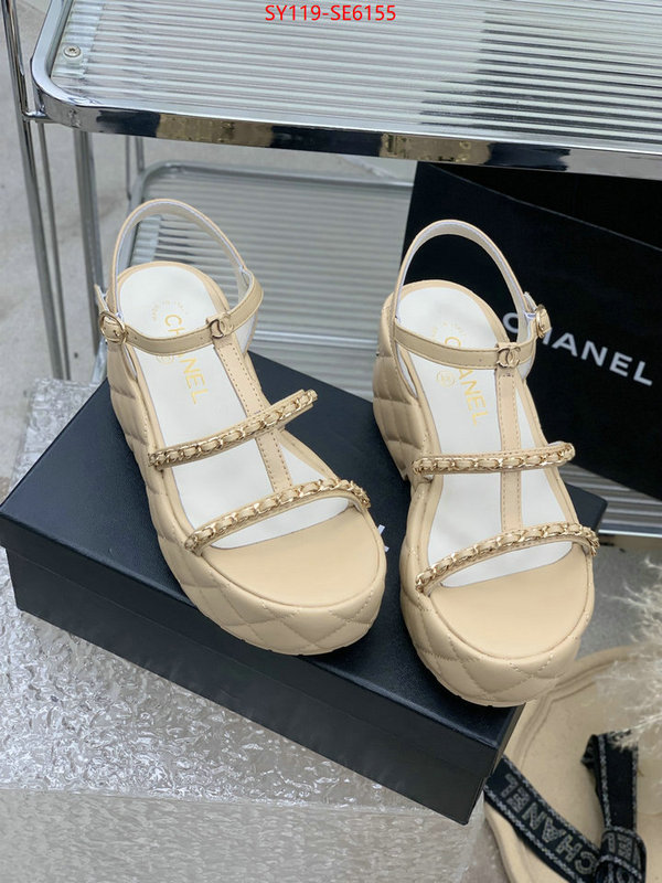 Women Shoes-Chanel,the highest quality fake ID: SE6155,$: 119USD