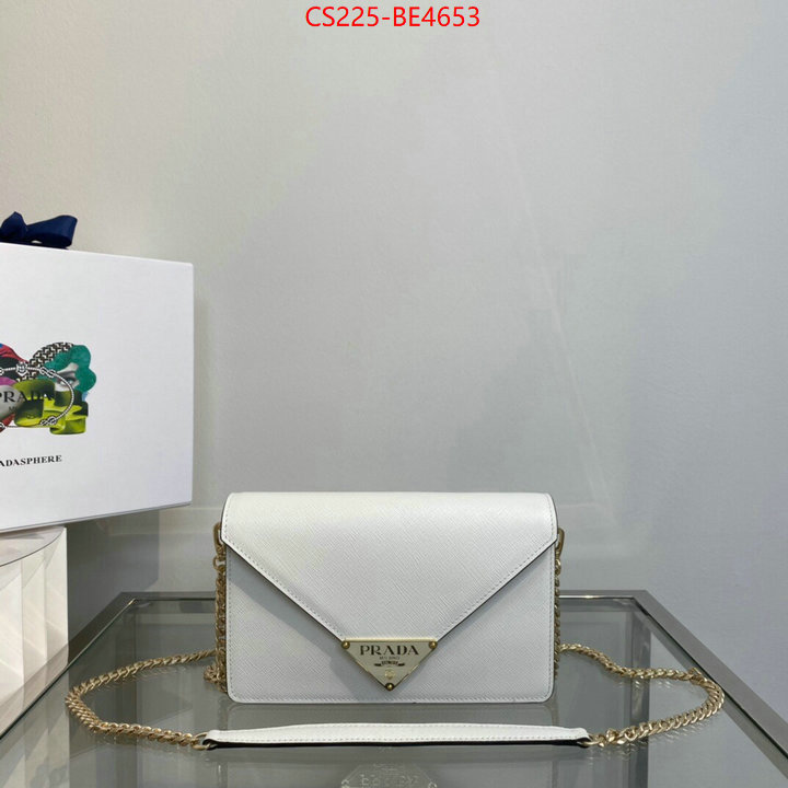 Prada Bags(TOP)-Diagonal-,buy aaaaa cheap ID: BE4653,$: 225USD