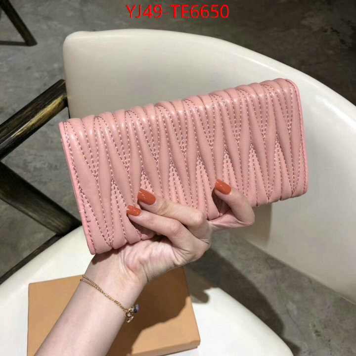 Miu Miu Bags(4A)-Wallet,best ID: TE6650,$: 49USD