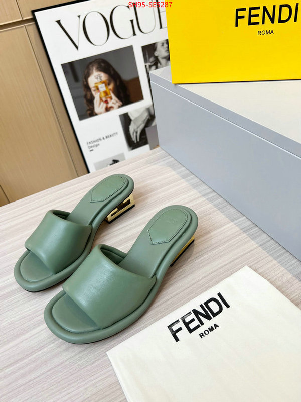 Women Shoes-Fendi,high quality happy copy ID: SE5287,