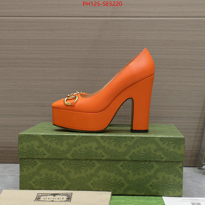 Women Shoes-Gucci,perfect replica ID: SE5220,$: 125USD