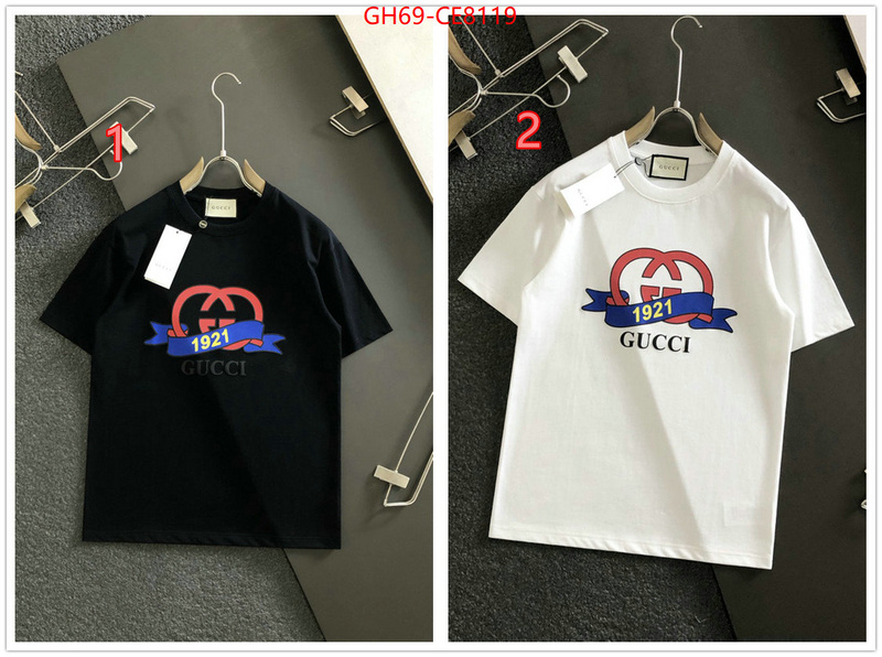 Clothing-Gucci,high quality ID: CE8119,$: 69USD